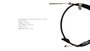 Imagen de CABLE FRENO DEL NISSAN FRONTIER MWM 2.8 DTI 2003-2008